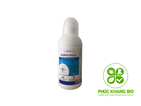 Bioper 55EC - Thuốc trừ muỗi nhập khẩu nguyên chai từ Hàn Quốc