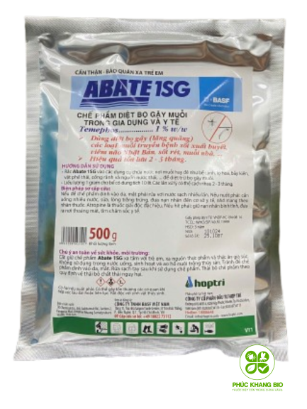 Thuốc diệt lăng quăng ABATE 1SG gói 500gr