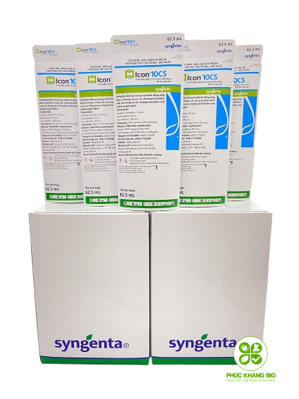 THUỐC DIỆT MUỖI, KIẾN BA KHOANG ICON 10 GÓI 62.5ML